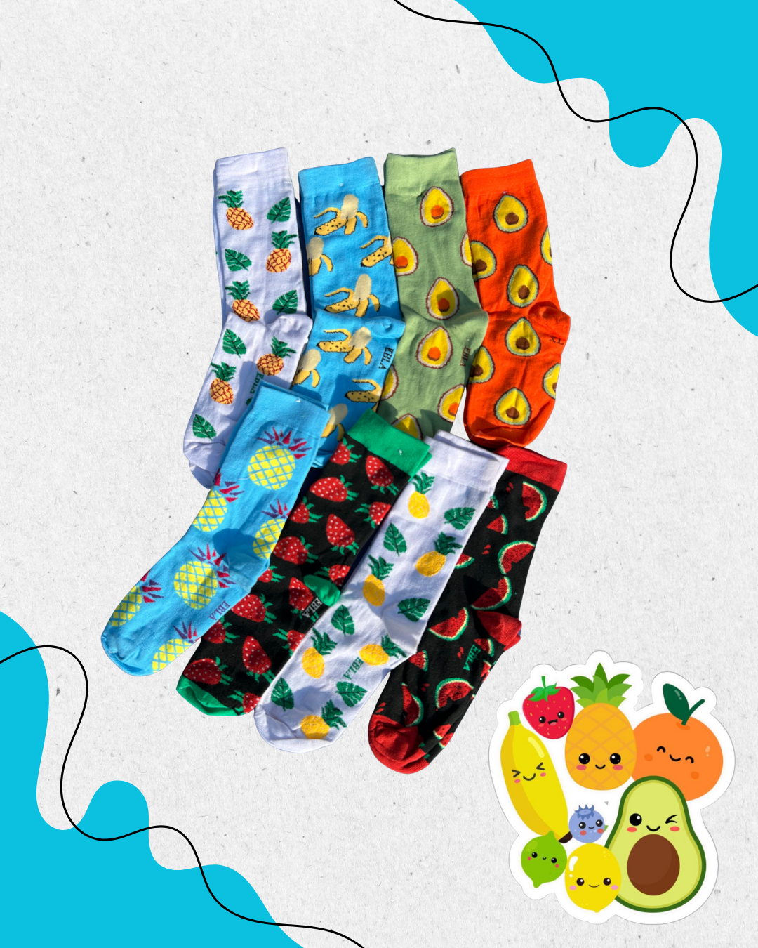 Fruits Socks