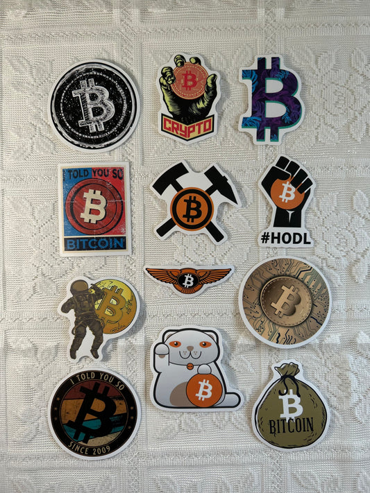 Bitcoin Stickers