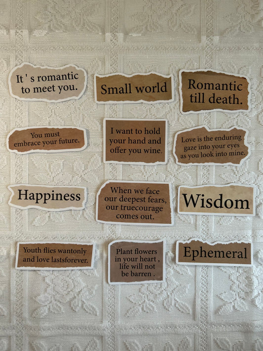 English Carton Quote